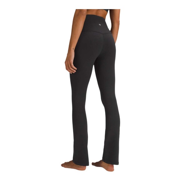 Lululemon Align High-Rise Mini-Flared Black Leggings EUC Size 2 - Picture 1 of 4